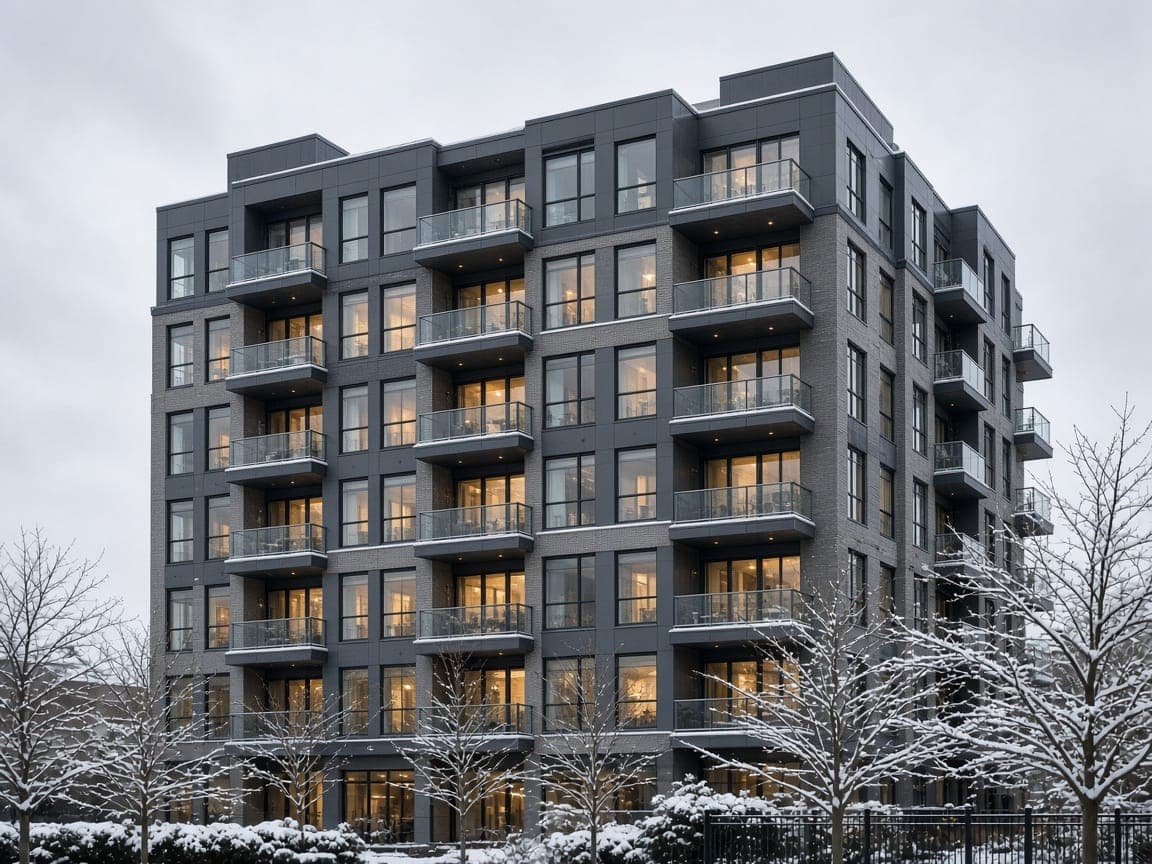 Harbourline condominiums, Toronto — ARCVIEW aluminium windows and doors